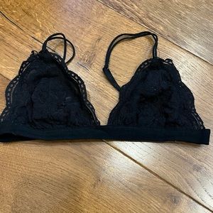 Urban Outfitters- Black Lace Bralette